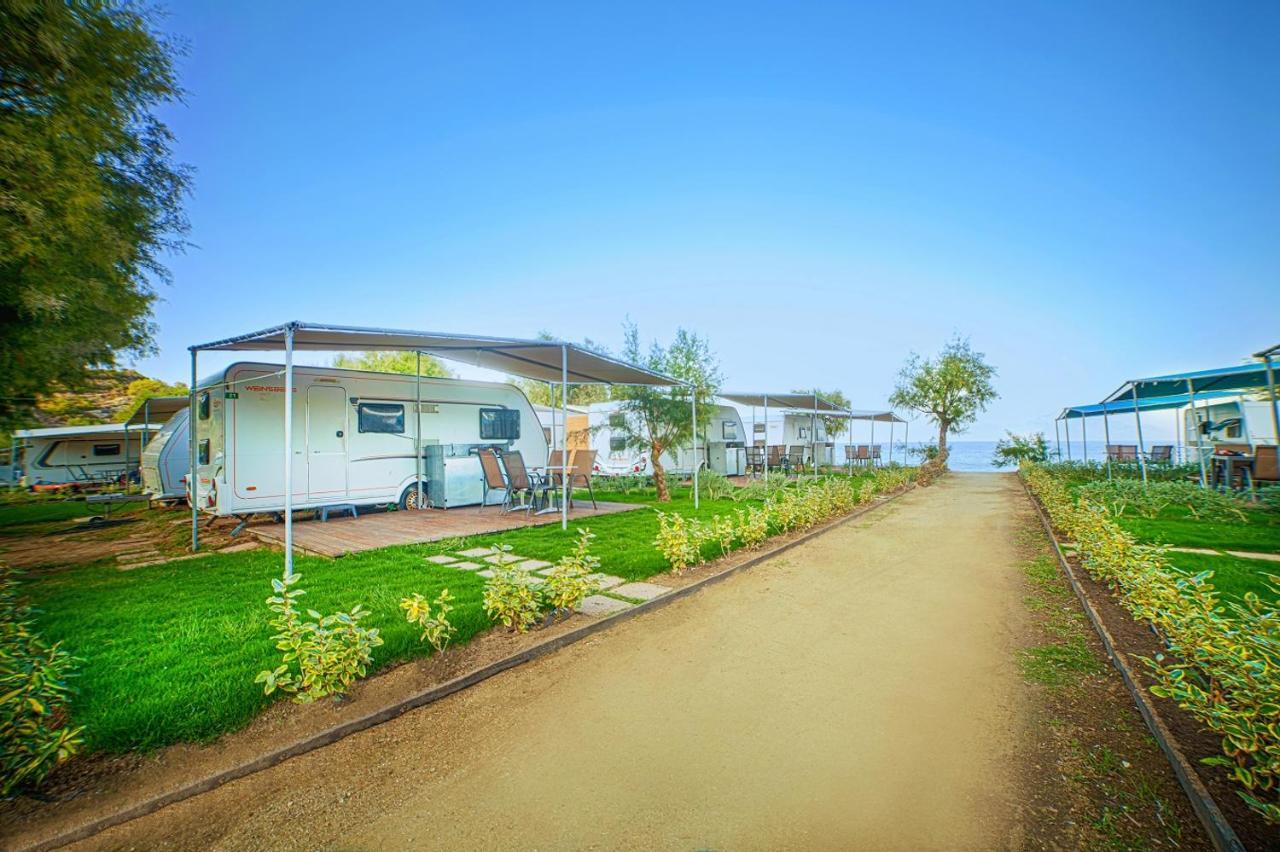 Armenistis Camping & Bungalows 萨尔蒂 外观 照片