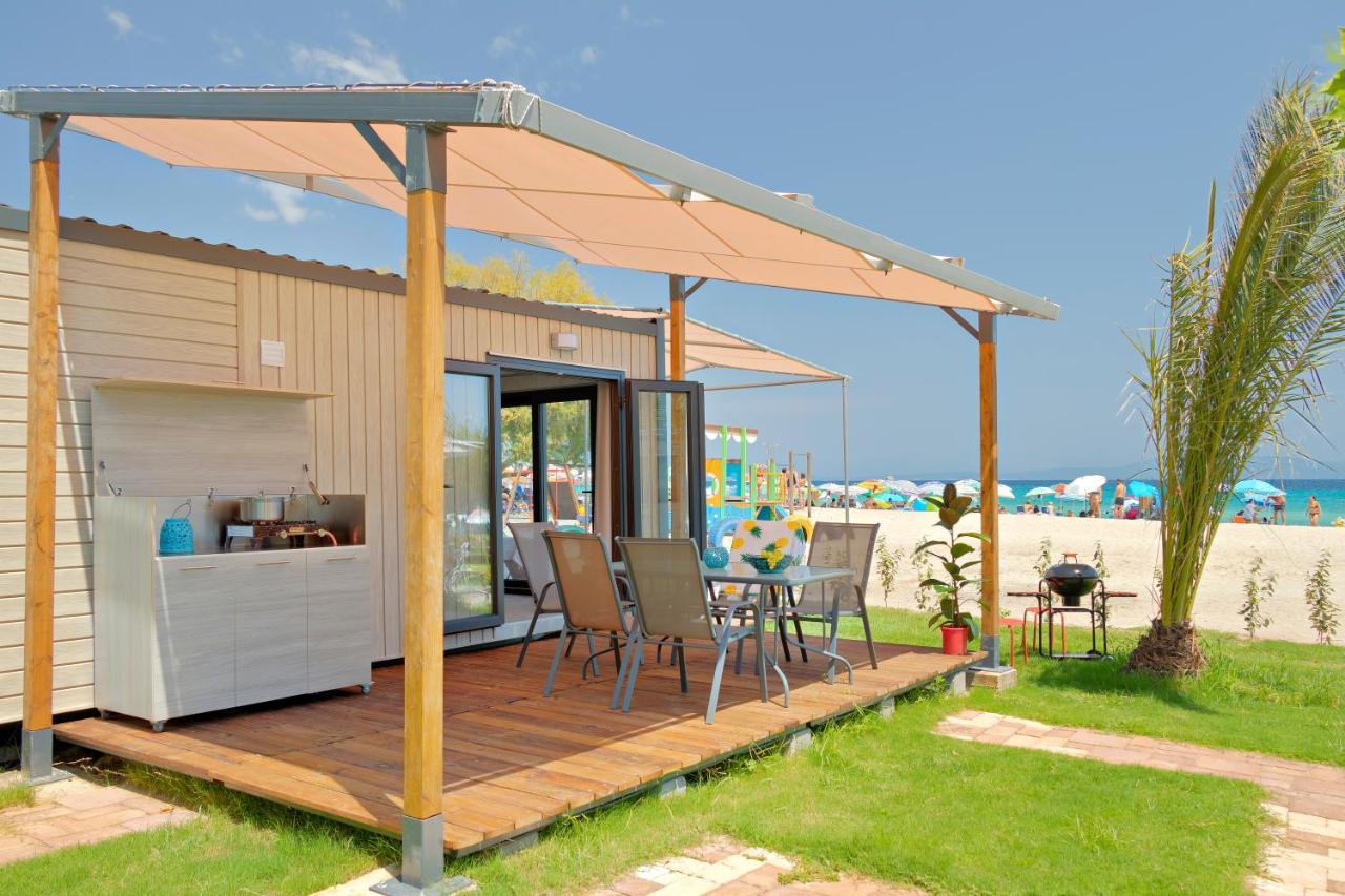 Armenistis Camping & Bungalows 萨尔蒂 外观 照片